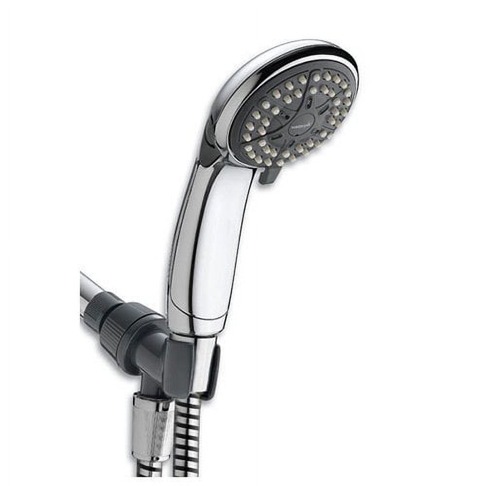 Waterpik EcoFlow Brushed Nickel 4 settings Showerhead 1.6 gpm