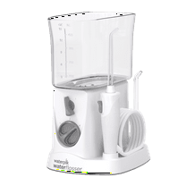 Waterpik Nano Water Flosser with 3 Settings, 2 Tips, ADA Accepted, White