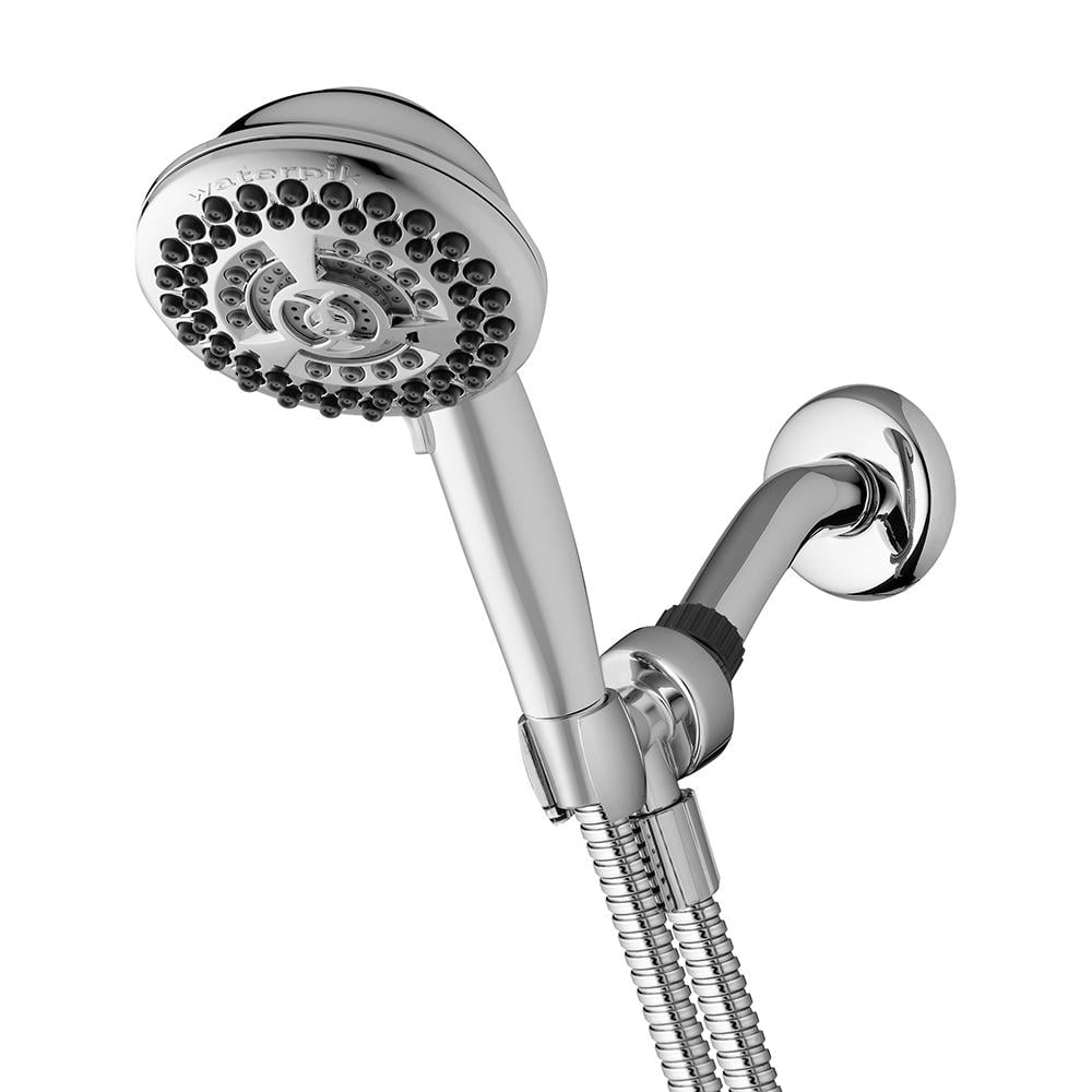 Waterpik PowerPulse 9-Spray Wall Mount Handheld Shower Head 1.8 GPM in Chrome