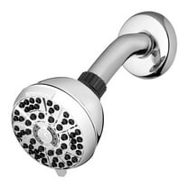 Waterpik PowerPulse  Chrome 6 settings Wallmount Showerhead 1.8 gpm