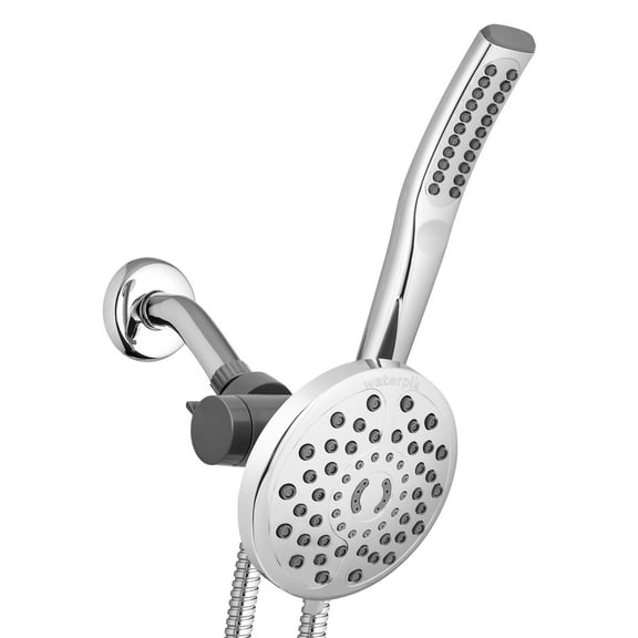 Waterpik PowerWand Spa Combo Shower with PowerPulse Massage, Chrome, XIB-633E-SBX-183ME
