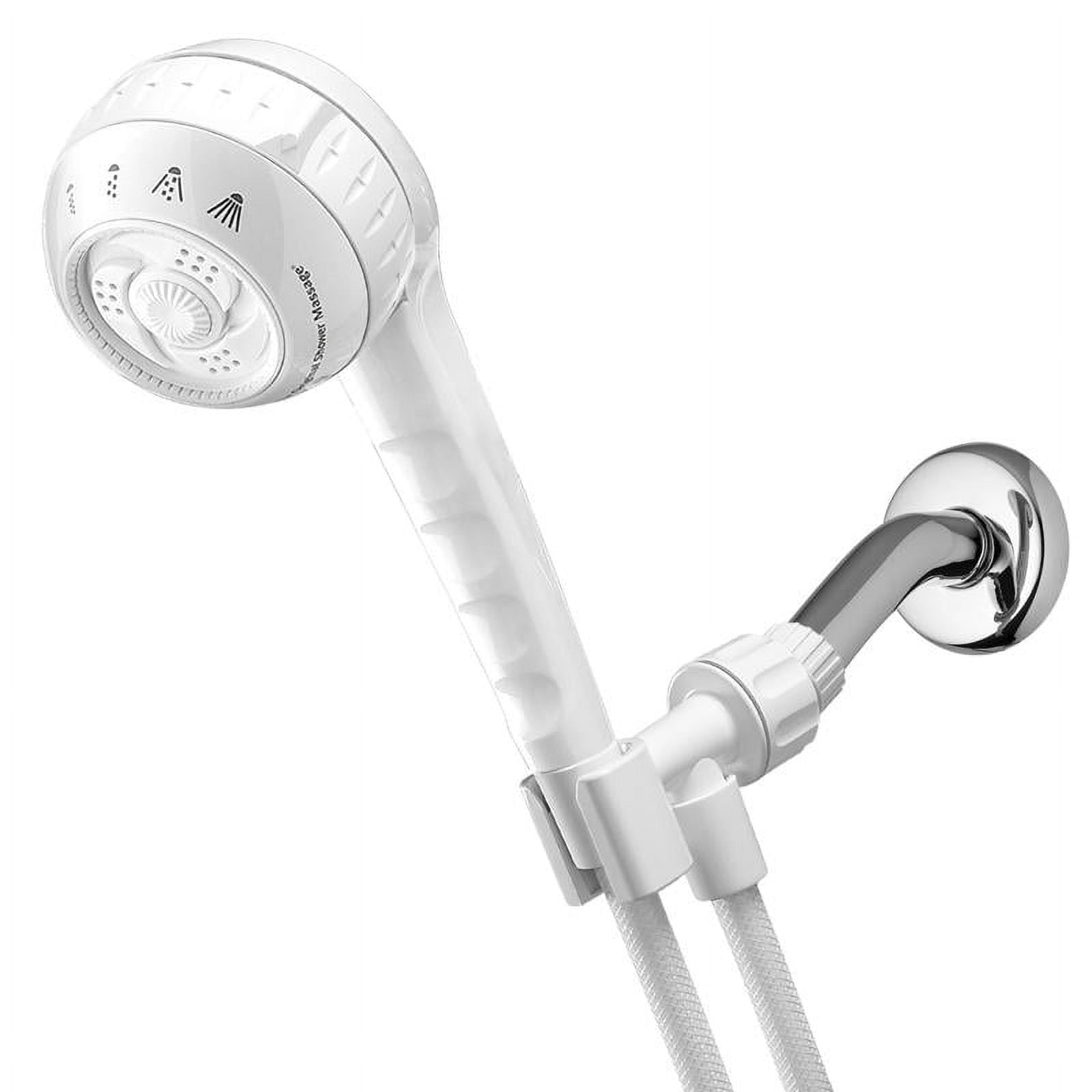 Waterpik SM-451E Handheld Shower Head 4-Spray Function 60 in L Hose