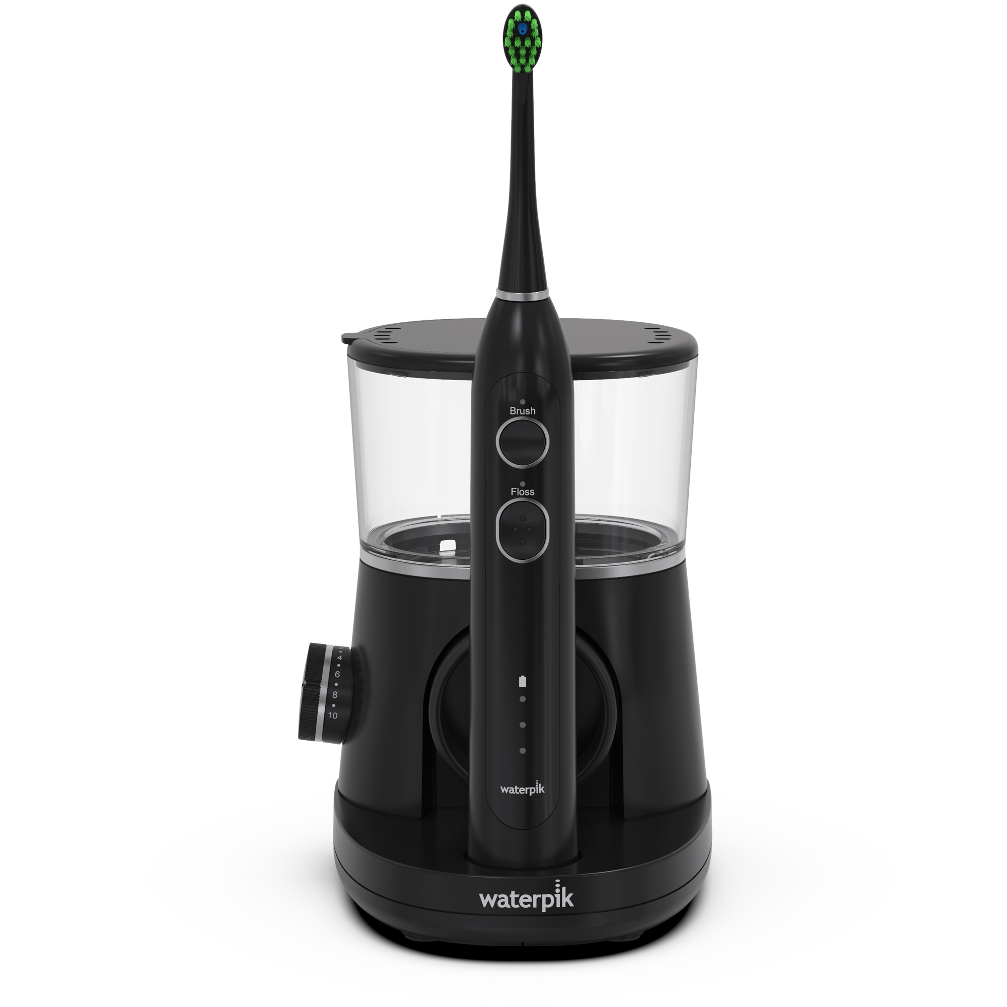 Waterpik Sonic-Fusion 2.0 Flossing Toothbrush, Electric Toothbrush & Water Flosser Combo, Black - image 1 of 13