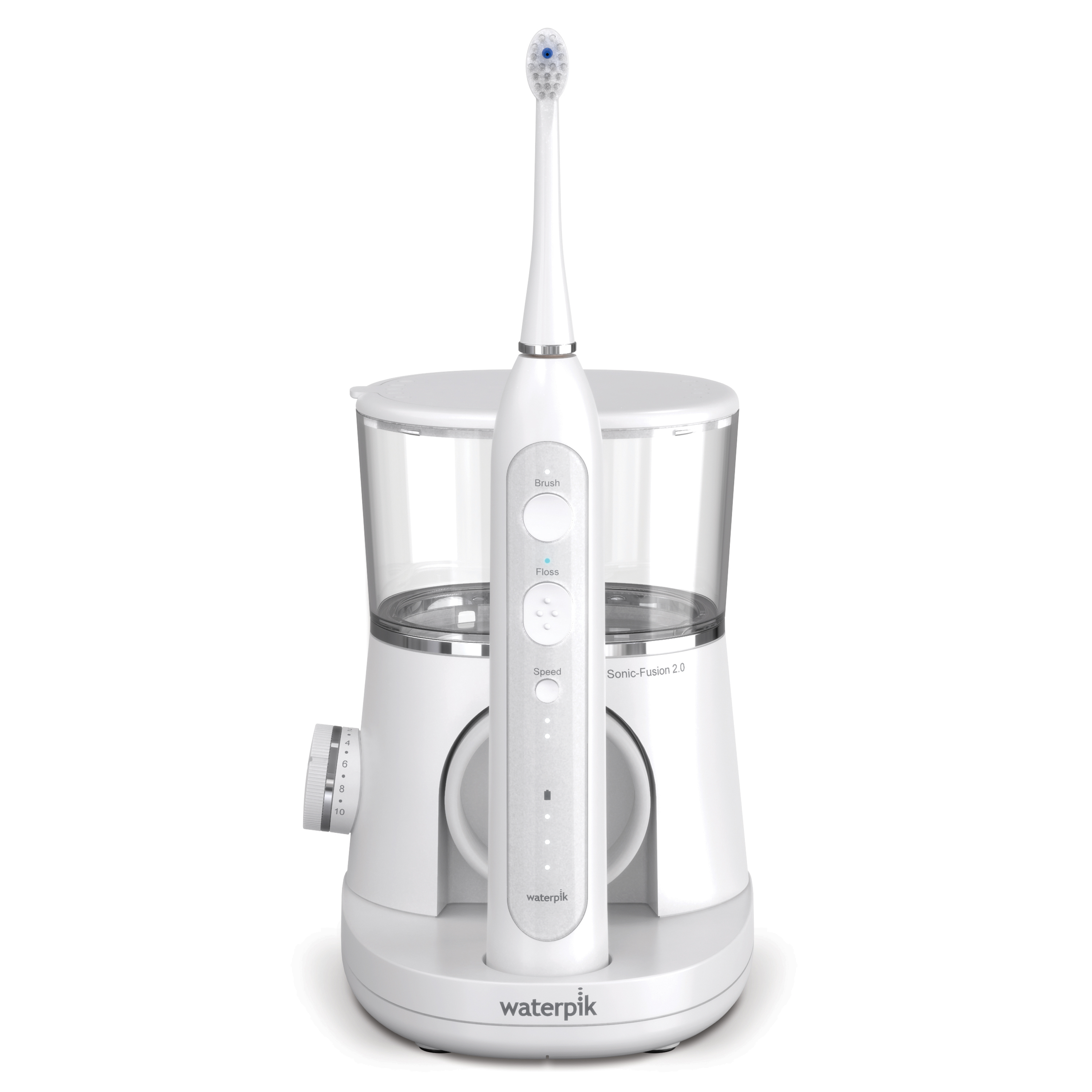 Waterpik Sonic-Fusion 2.0 Flossing Toothbrush, Electric Toothbrush & Water Flosser Combo, White - image 1 of 17