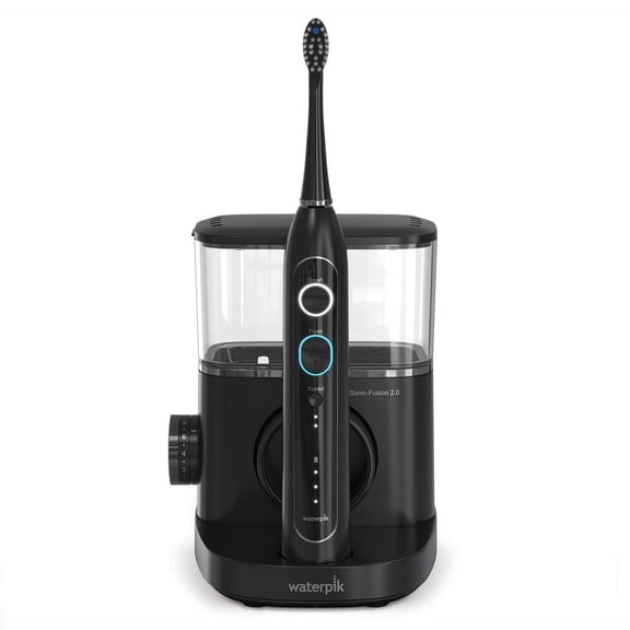 Waterpik Sonic-Fusion 2.0 Professional Flossing, Electric Toothbrush - Black-