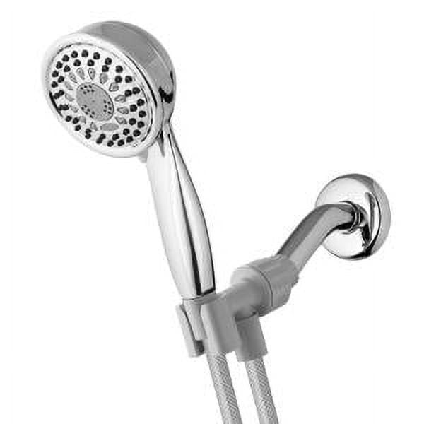 5-Spray 3.5 in. Single Wall Mount Low Flow Handheld Adjustable Shower Head in Brushed Nickel 5-Spray 3.5 in. Single Wall Mount Low Flow Handheld Adjustable Shower Head in Brushed Nickel