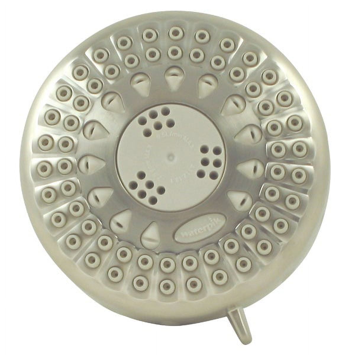 Waterpik TRS-529 Power Spray Fixed Mount Shower Head, Brushed Nickel