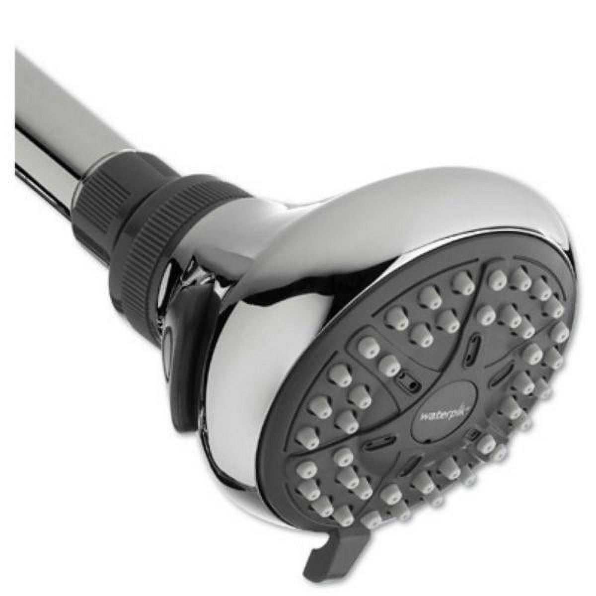 Waterpik VBE-423 EcoFlow Shower Head w/ 4-Spray Settings, Chrome, 1.6 GPM, Each