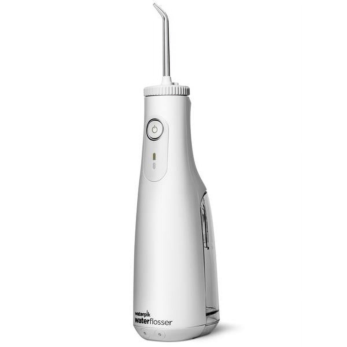 Waterpik Water Flosser Cordless Select Dental Oral Irrigator - Portable and USB Rechargeable Waterproof Water Flosser for Home and Travel, Braces & Bridges Care for Teeth (WF-10W10) - image 1 of 7