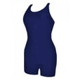 thumbnail image 1 of Waterpro Polyester Unitard Navy Size 6, 1 of 1
