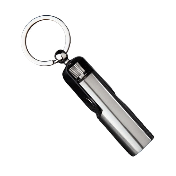 Waterproof 10000 Times Matches, Multi-Function Kerosene Lighter, Durable Metal Construction, Outdoor Portable Keychain Design, Ideal for Campers and Outdoor Enthusiasts