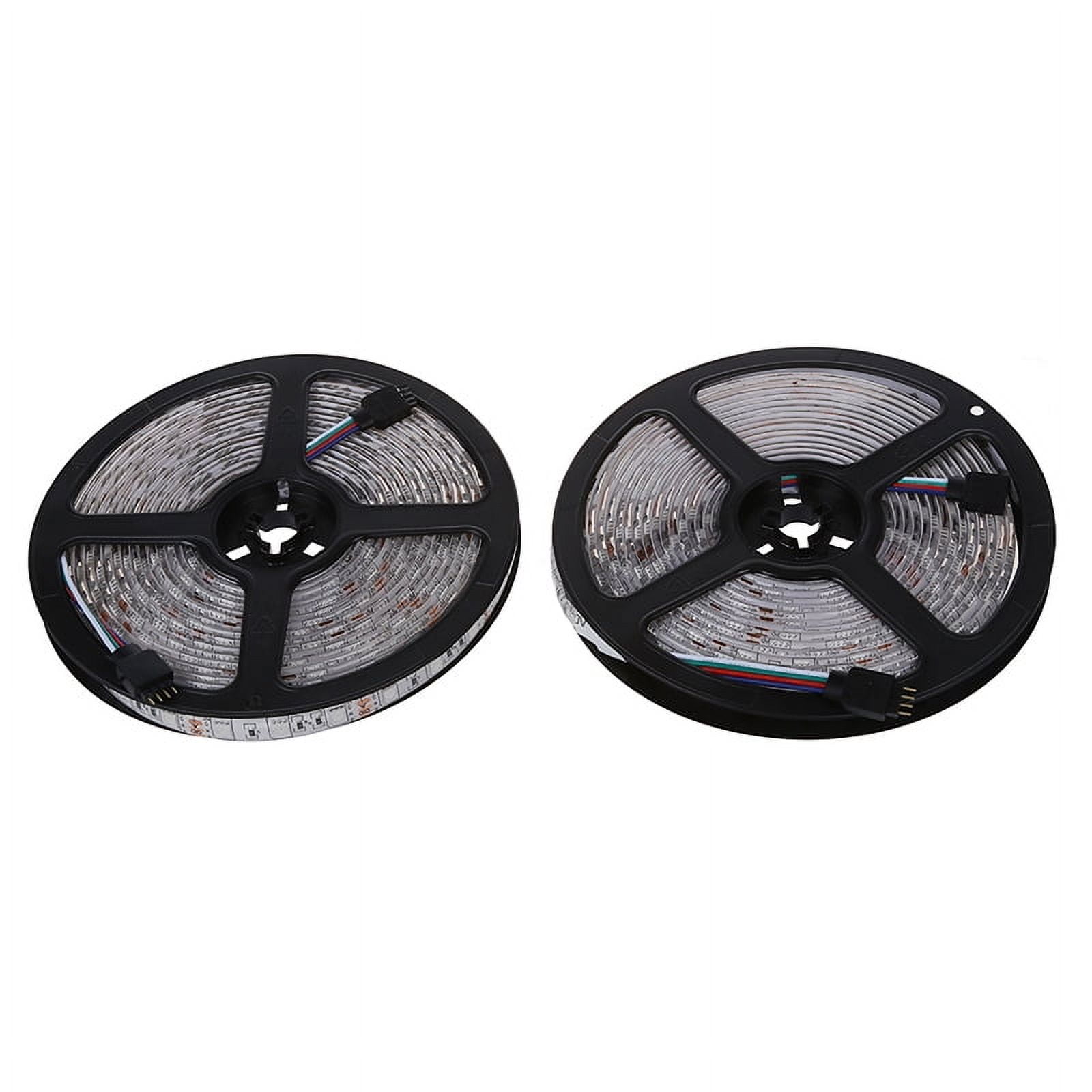 LED Strip 20M(2x10M) RGB Set, 5050 SMD 600 LEDs Streifen, 12V, L – DE