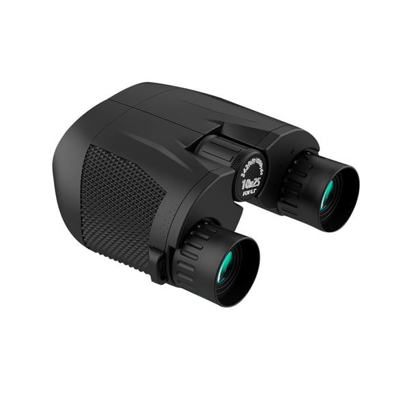 Waterproof 10X25 HD Binoculars with BaK4 prisms and Large View for Bird Watching, Hunting, Travel Accessories