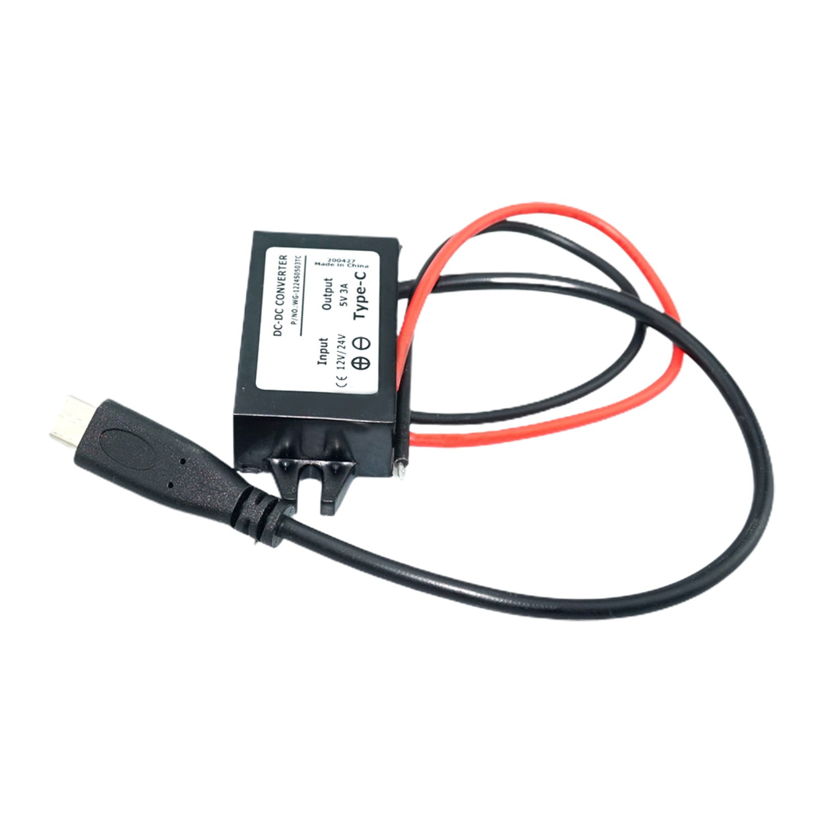 Waterproof 12V/24V to 5V Converter DCDC StepDown Module Power Adapter USBTypeC