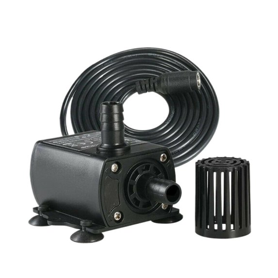 Waterproof 12V 400L/H Mini Brushless Water Pump For Circulating 10W QR50D Camper Caravan Motorhome Boat Garden RV