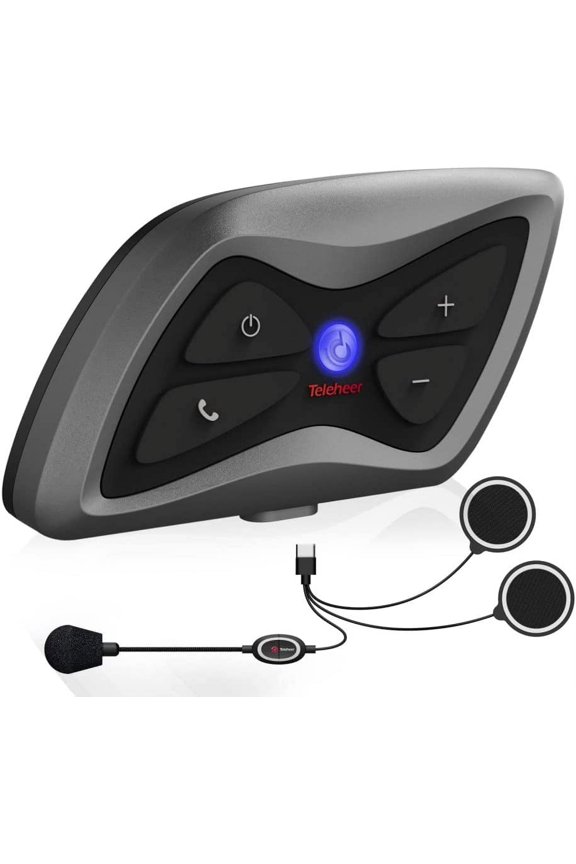Waterproof 1500M Distance 5.1 Bluetooth Intercom for Motorcycle Helmet