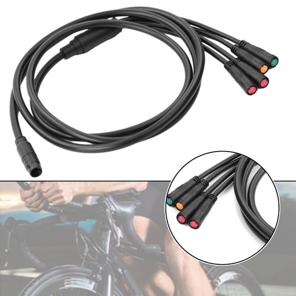 Waterproof 1T4 Cable Extension Cord For Kt Controller For Electric Bikes