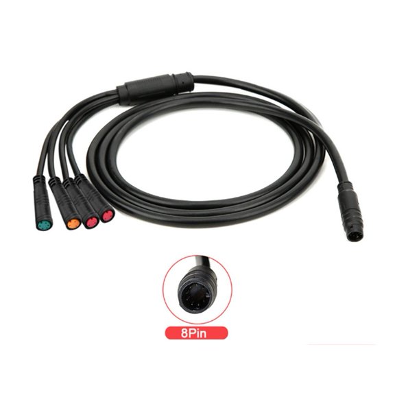 Waterproof 1T4 Cable Extension Cord for KT Controller for Electric Bikes