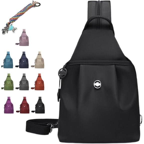 Waterproof 2-Way Commuter Bag, 3 In 1 Crossbody Bag For Women, Convertible Anti-Theft Tote Backpack Travel Fitness Commuting