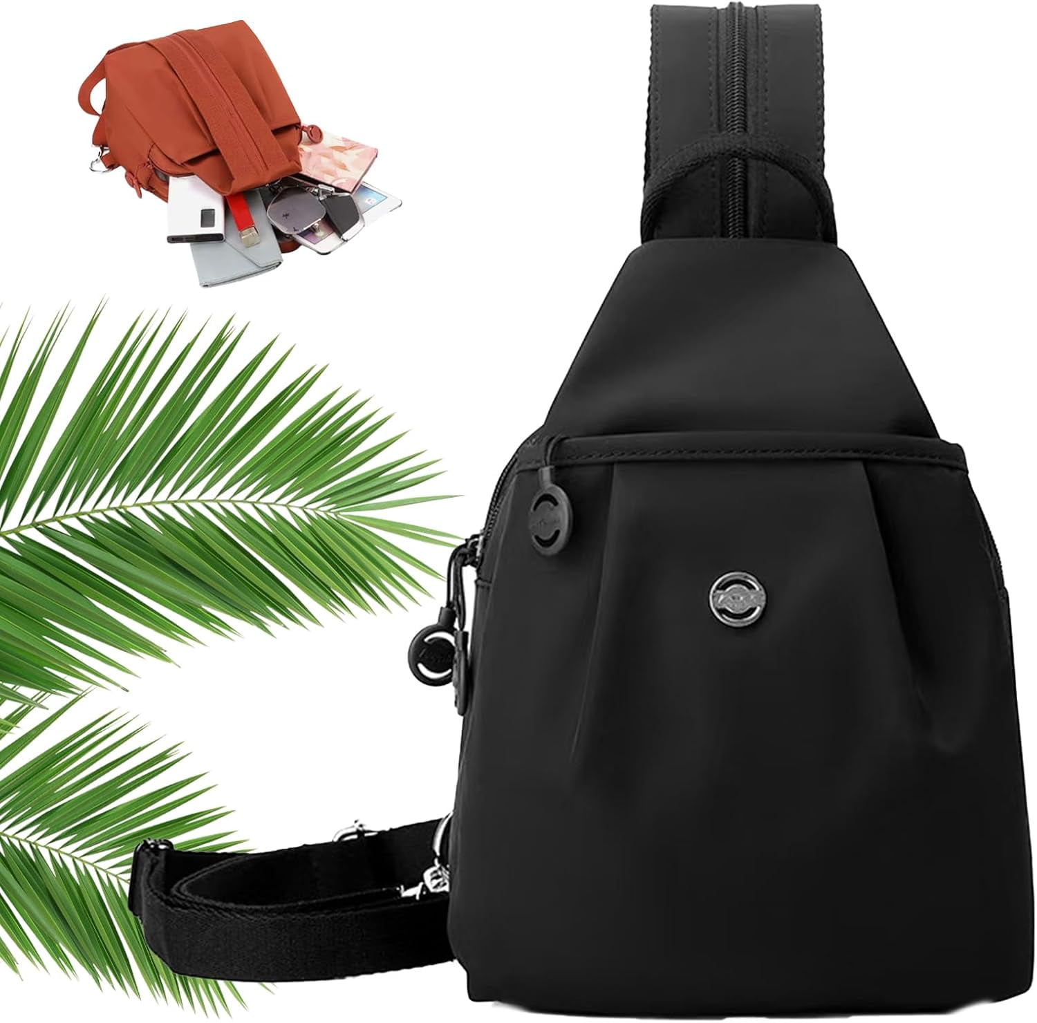Waterproof 2-Way Commuter Bag, Anti-Theft Convertible 