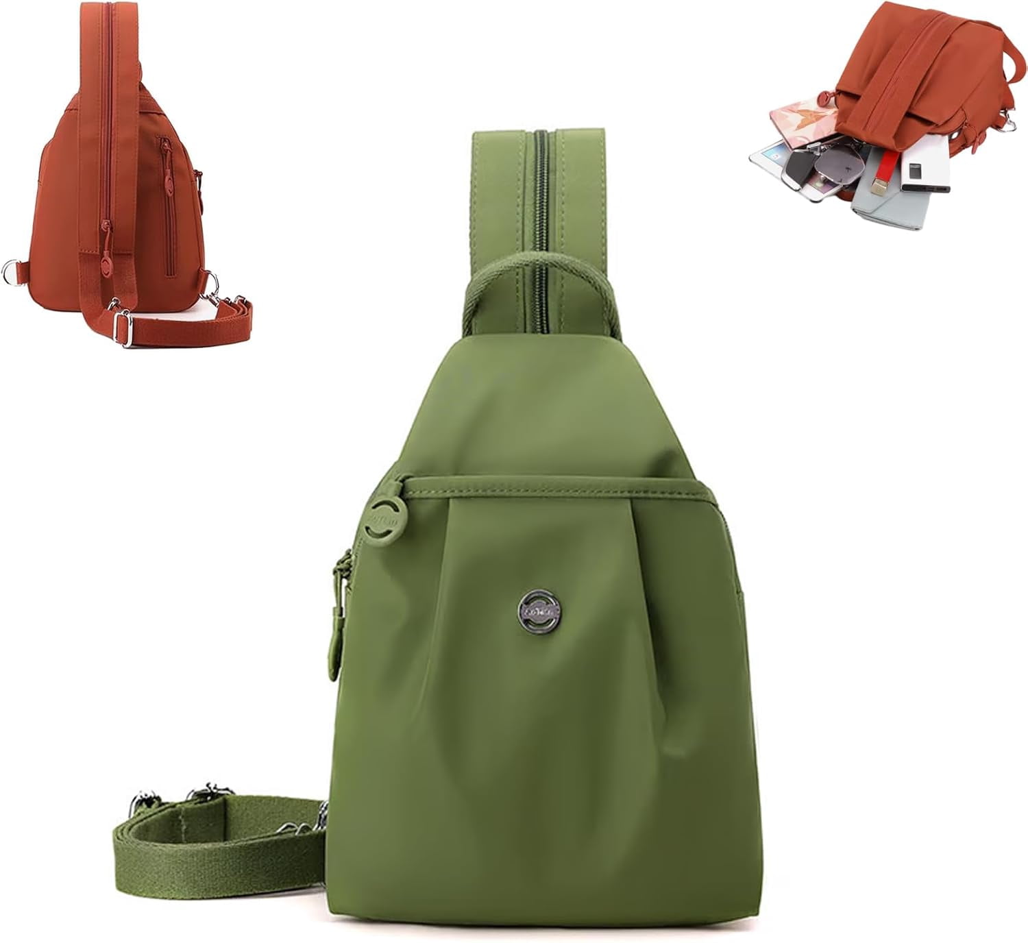 Water-Resistant Oxford Anti Theft Convertible Backpack Crossbody 3-in-1 Travel Oxford 3-in-1 Anti-Theft Travel Tote Bag – Waterproof  main image 2