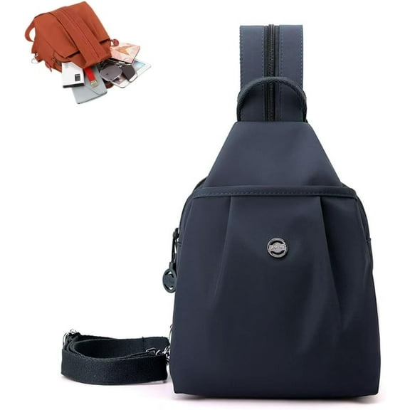 Waterproof 2-Way Commuter Bag, Anti-Theft Travel Tote, Oxford Large Capacity Convertible Backpack