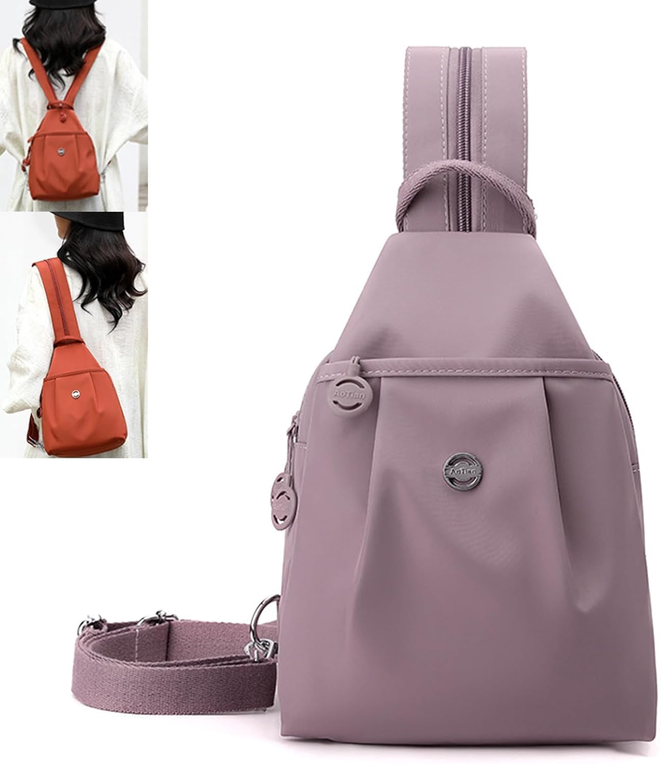 Waterproof 2-Way Commuter Bag, Convertible Travel Bag, Anti-Theft ...