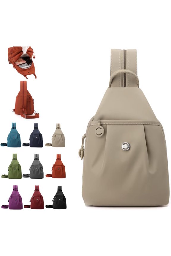 Waterproof 2-Way Commuter Bag, Oxford Large Capacity Convertible Shoulder Bag, Street Lite Chic Versatile Anti-Theft Travel Bag for Women & Men