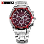 Waterproof 30M Quartz Watch For Men CURREN Fashion Stainless Steel Wristwatch 8084 Casual Sport Watch Male Clock Montre Homme