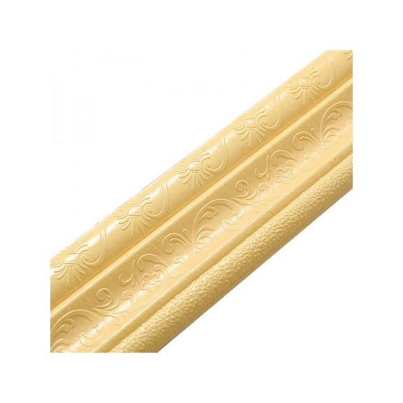 Waterproof 3D Foam Wall Stickers Self-Adhesive Wallpaper Border Removable Sticker