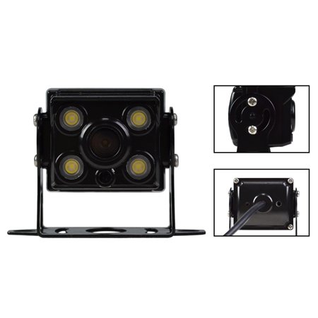 Waterproof 4 LED IR Night View Rear View Reverse Backup Camera For Bus Truck RV B