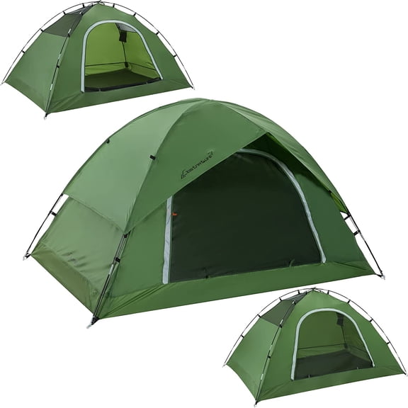 Waterproof 4 Person Dome Camping Tent for Outdoor Family Use