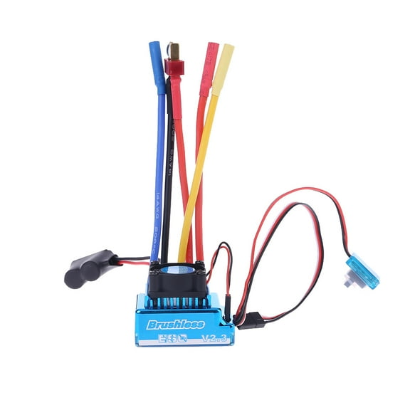 Waterproof 45A 60A 80A 120A Brushless ESC Electric Speed Controller Dust-proof for 1/8 1/10 1/12 RC Car Crawler RC Boat Part
