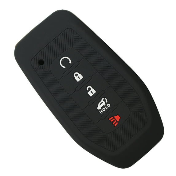 Waterproof 5 Button Car Key Protector Softness Silicone Shell Precise ...