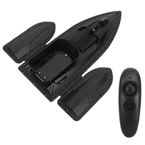 Waterproof 500M Remote Control Fishing Bait Boat Intelligent Nesting Ship US Plug (21.26 in / 54 cm x 12.2 in / 31 cm)
