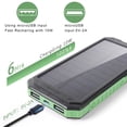 thumbnail image 1 of Waterproof 60000mAh Dual USB Portable Solar Battery Charger Solar Power Bank for iPhone, Mobile Cell Phone, 1 of 13