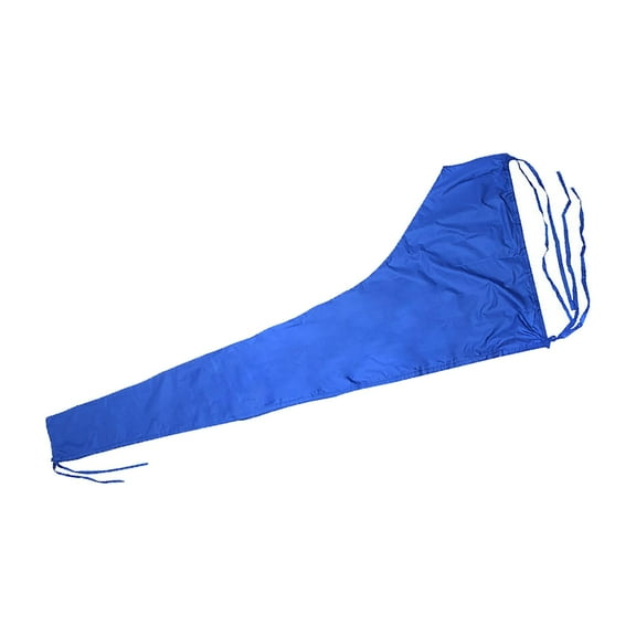 Waterproof 600D Mainsail Cover Boat Cover Windproof Dustproof Cover PU Coated Sail Cover , 10 to 11 FT