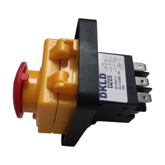 Waterproof 7 Pin Push Button Switches 400V Electromagnetic Power Switches for Industrial & Marine Applications