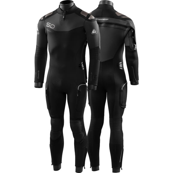 Waterproof 7mm SD Neoflex Semi-Dry Suit for Men Medium