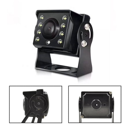 Waterproof 8 LED IR Night View Rear View Reverse Backup Camera For Bus Truck RV B