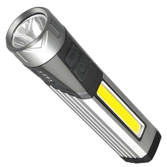 Waterproof 90 Degree Rotatable Flashlight with 5000mAh Battery Rechargeable Light Suitable for Car Repair and Hunting