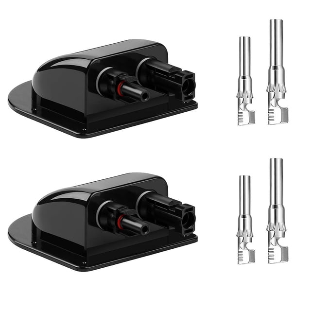 Waterproof Abs Solar Panel Cable Connections Box With Dual Cable Glands ...