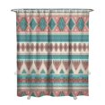 thumbnail image 1 of Waterproof Abstract Art Vintage Shower Curtain 72x84 Inch Boho Style Polyester Unique Shower Curtain for Bathroom Hotel Home Decor with 12 Plastic Hooks, 1 of 5