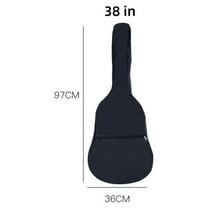 Waterproof Acoustic Guitar Bag for 40in 41in Full Size Guitars with Padded Backpack Straps