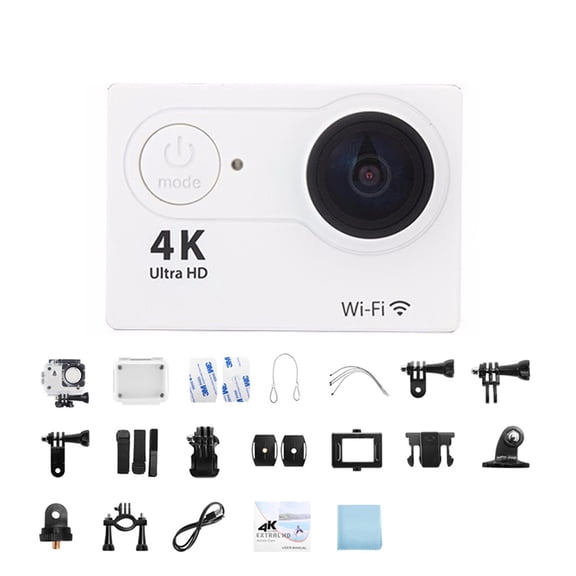 Waterproof Action Camera 4K Ultra HD 4K Action Camera 1080P/30fps 2.0-inch Screen 170D ,Lightweight