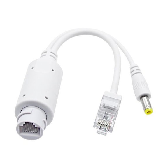 Waterproof Active 48V to 12V PoE Splitter Adapter for Camera VoIP Phone