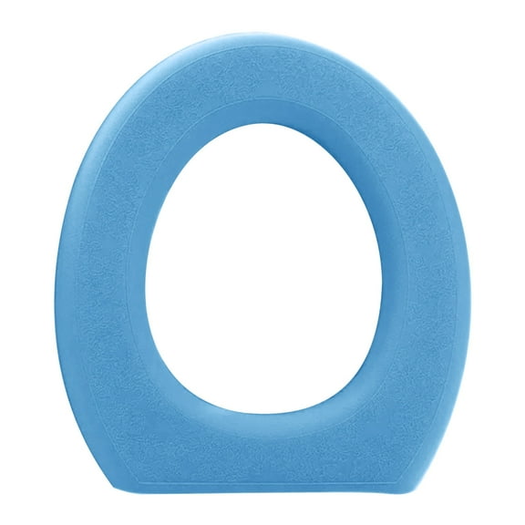 Waterproof Adhesive Foam Toilet Seat Cushion - All-Year-Round Universal Toilet Seat Ring, High Foam Toilet Pad for Home Bathroom, Multiple Colors Available