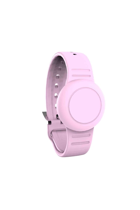 Waterproof Air Tag Bracelet for Kids(2 Pack), Soft Silicone Air Tag Hidden Wristband, Lightweight GPS Tracker Compatible with Apple AirTag Watch Band for Child