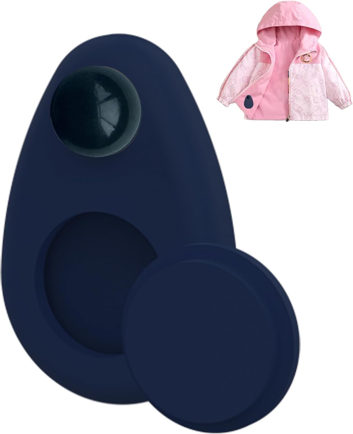 Waterproof AirTag Holder for Kids Hidden, AntiRemoval GPS Tracker Case