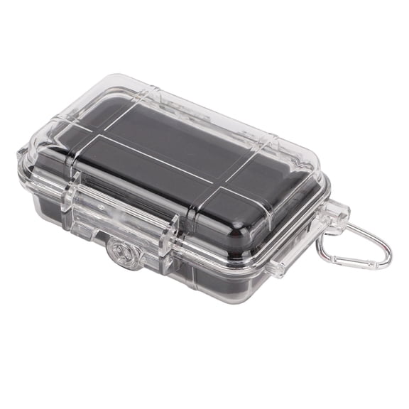 Waterproof Airtight Dry Box Shockproof Hard Shell Protection Case for Outdoor Camping Boating, 10.2 x 5.9 x 3.5 Inches / 26 x 15 x 9 cm
